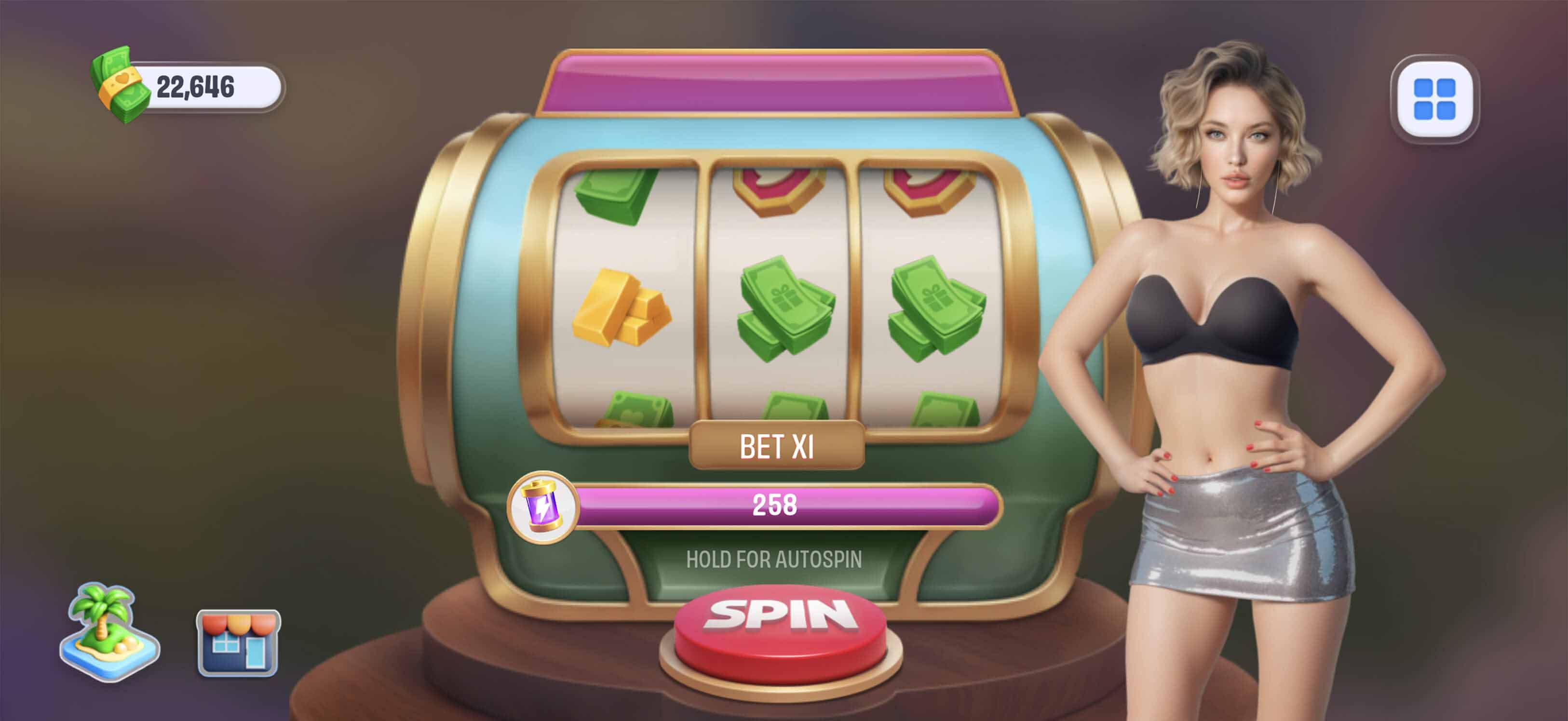 Gamification example at OnlySpin Casino
